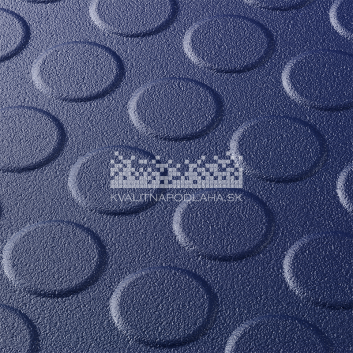 Odolná modrá záťažová prenosná podlaha Ecotile E500/2X (7 mm)