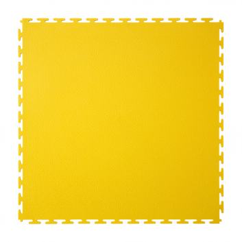 Kvalitná a odolná žltá podlaha Ecotile E500 (5 mm)