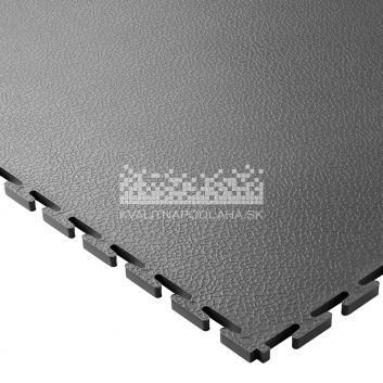 Kvalitná a odolná tmavo sivá podlaha Ecotile E500 (10 mm)