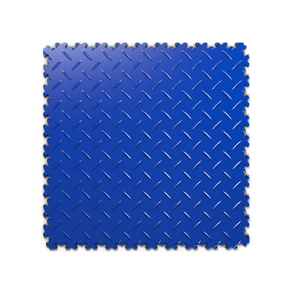 Kvalitná a odolná modrá podlaha Fortelock Industry (7 mm)