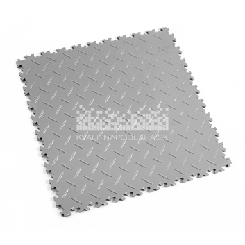 Kvalitná a odolná sivá podlaha Fortelock Industry (7 mm)