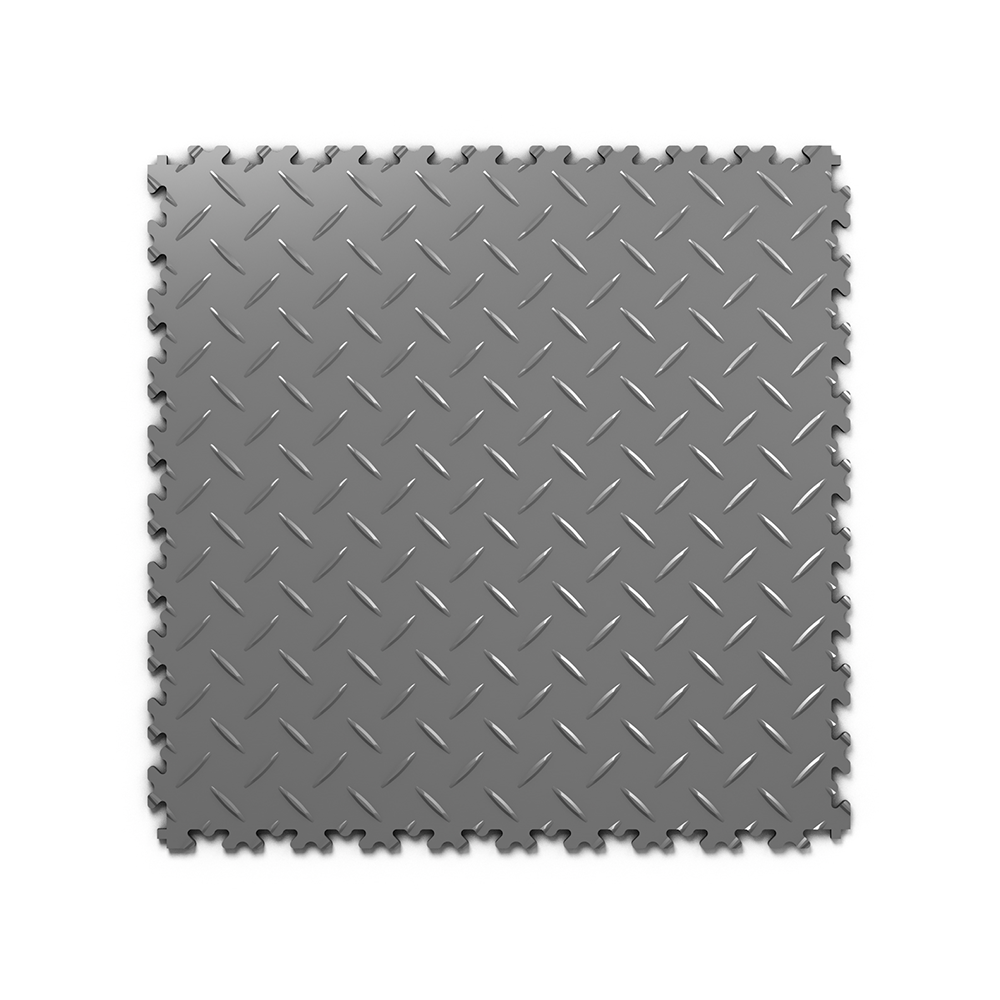 Kvalitná a odolná tmavo sivá podlaha Fortelock Industry (7 mm)