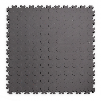Kvalitná a odolná sivá recyklovaná podlaha Fortelock ECO (7 mm)