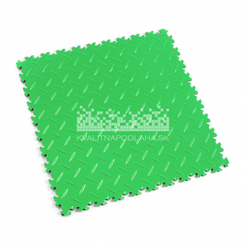 Kvalitná a odolná svetlo zelená podlaha Fortelock Industry (7 mm)