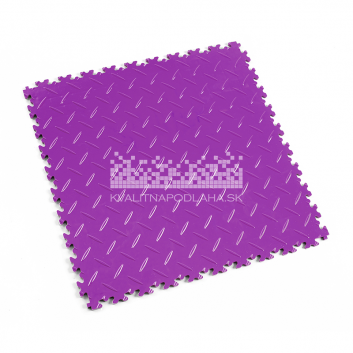 Kvalitná a odolná fialová podlaha Fortelock Industry(7 mm)