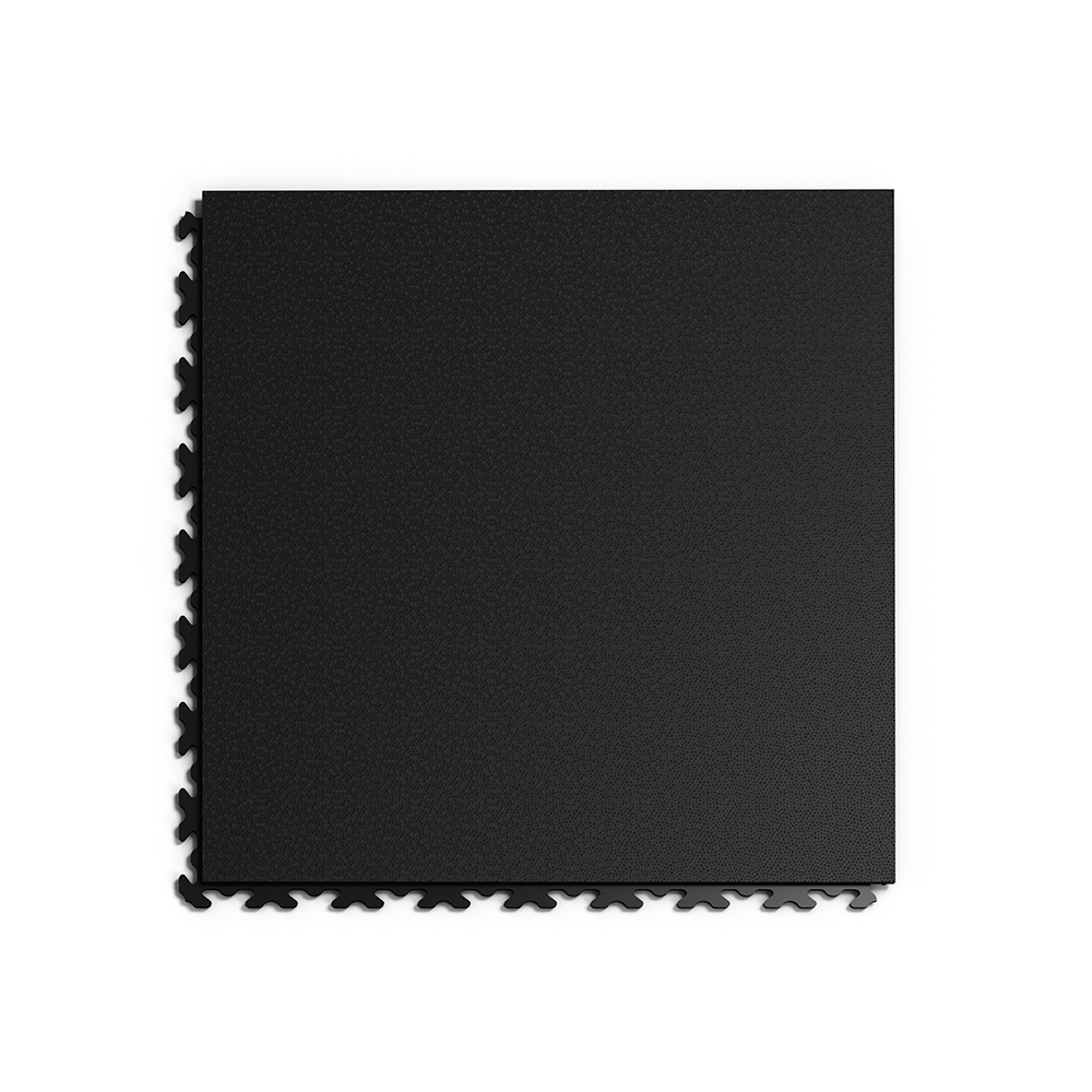 Kvalitná a odolná čierna podlaha Fortelock Invisible