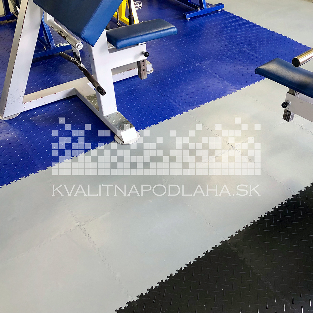 Kvalitná a odolná záťažová PVC podlaha do posilňovne a fitness
