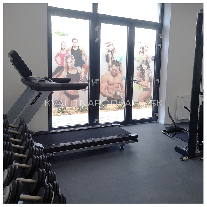 PVC podlaha Fortelock fitness centrum